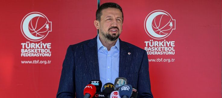 Türkiye Basketbol Federasyonu (TBF) Başkanı Hidayet Türkoğlu