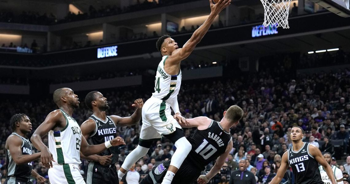 Giannis’e Kavuşan Milwaukee, Sacramento Deplasmanından Galibiyet Çıkardı