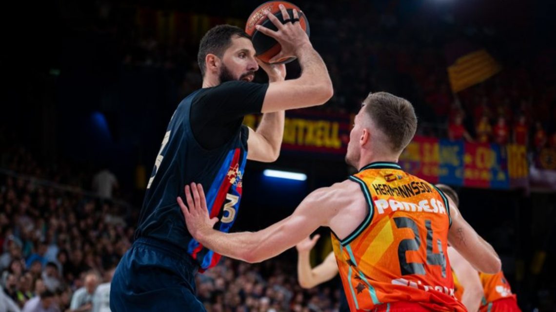 Barça, Mirotic’in Etkili Oyunu Eşliğinde Valencia’yı Yendi (Sertaç 2 ribaund)