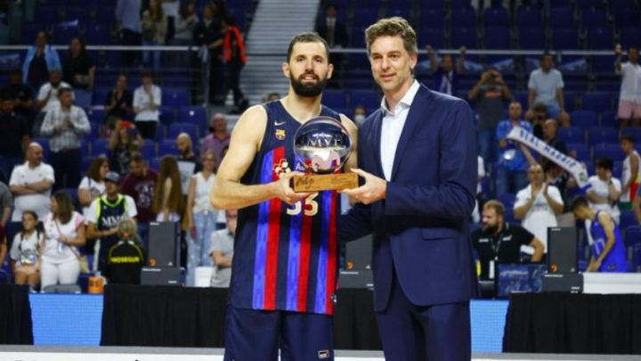 Kaptan Mirotic, Barça’ya Kupa ve MVP Ödülü ile Veda Etti!