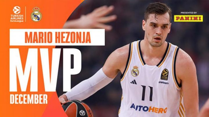 2023-24 Euroleague Sezonu Aralık Ayı MVP’si Hezonja Oldu