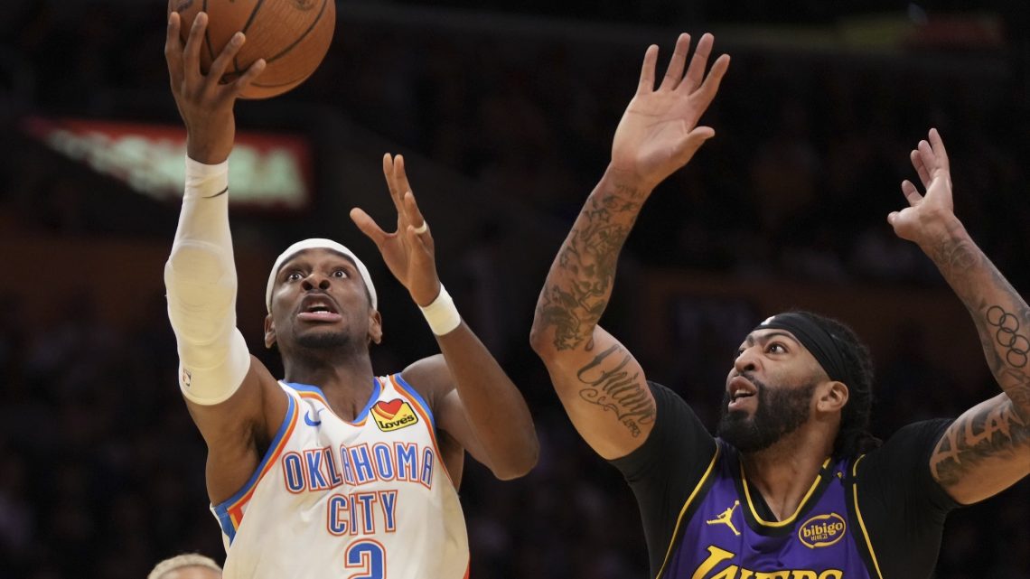 Oklahoma, Lakers Deplasmanından SGA ile Çıktı