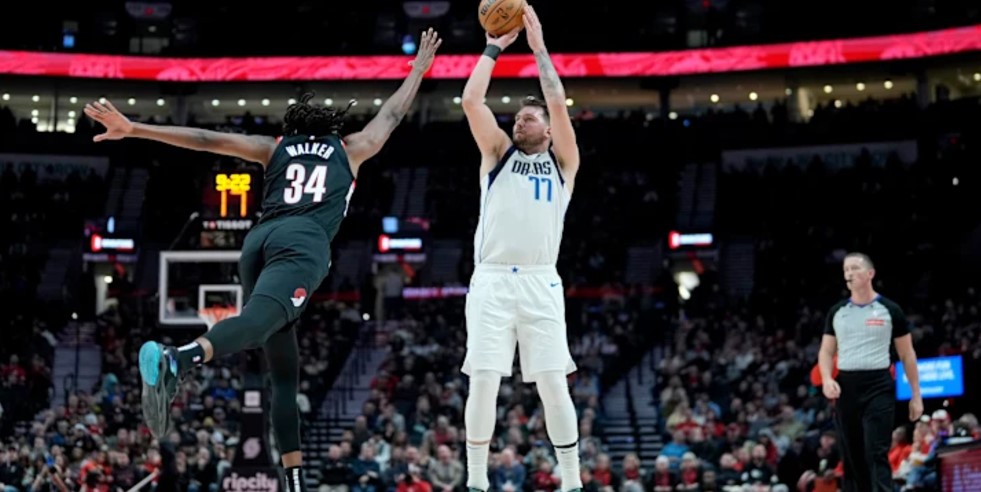 Dallas, Doncic’in Dönüş Maçında Portland Deplasmanından Galibiyet Çıkardı
